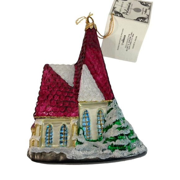 Kurt S. Adler Handcrafted Polonaise Collection Church Ornament 1999 Komozja - Picture 3 of 8